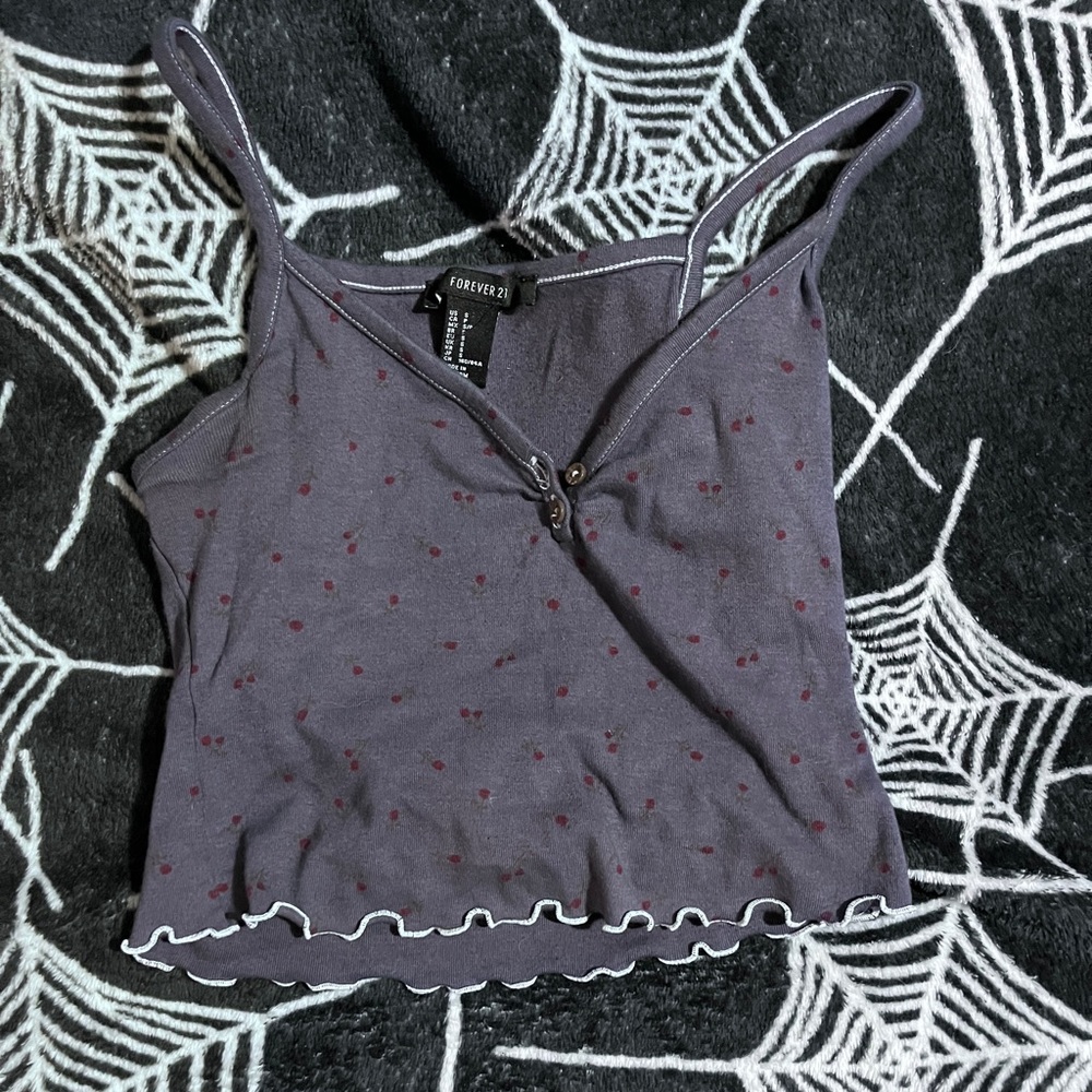 forever 21 mini tank top 🖤